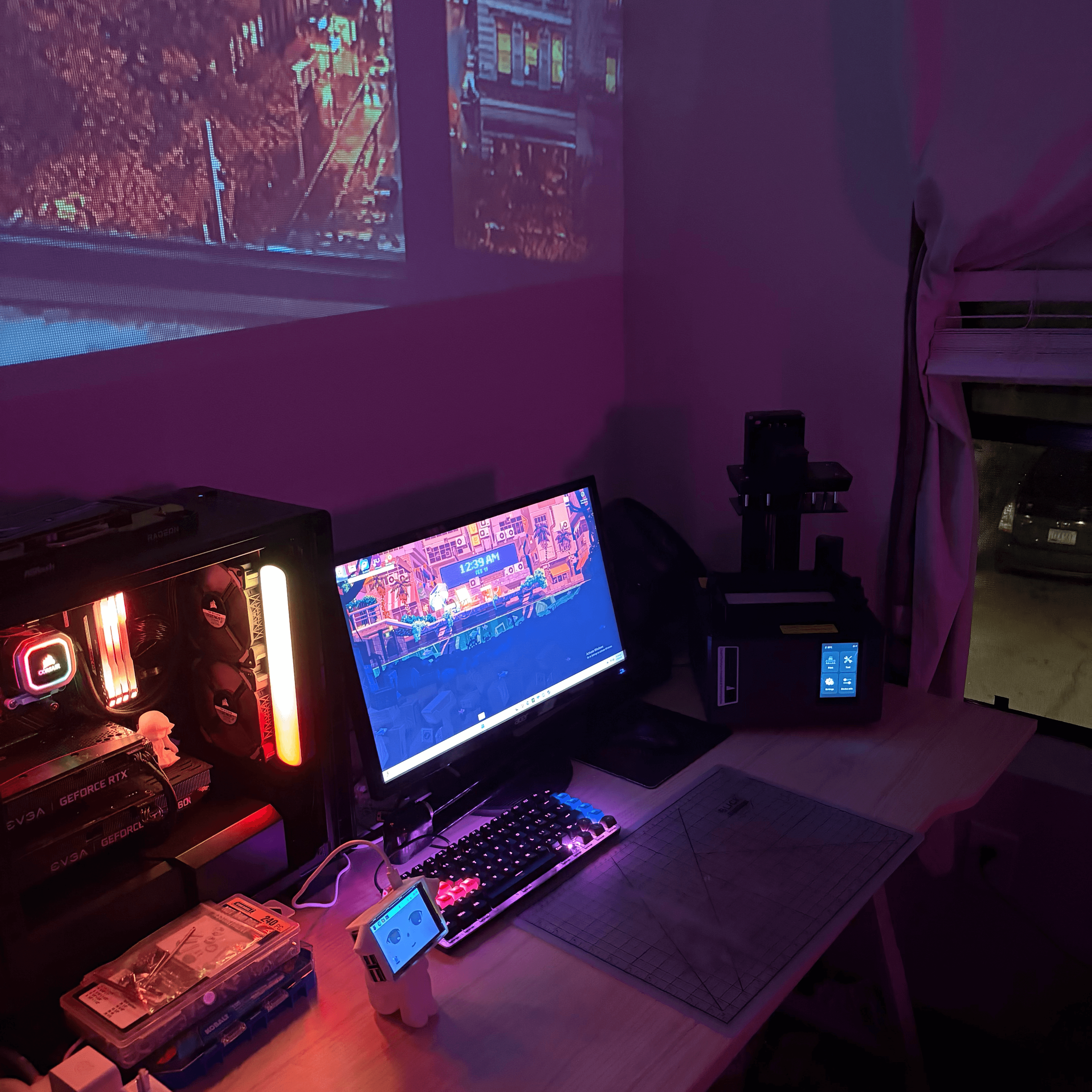 Reid's setup